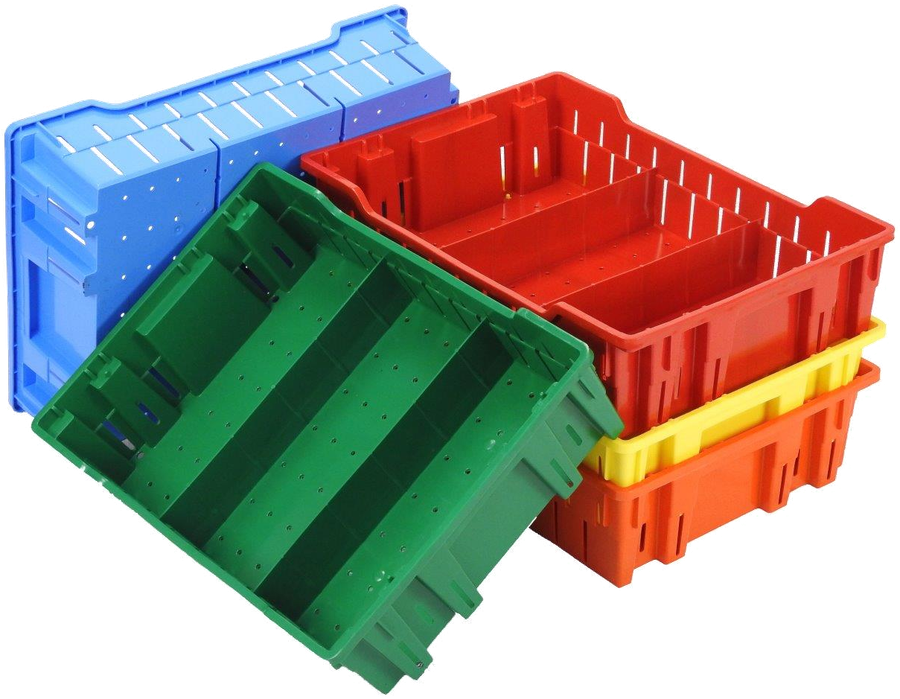 Nest & Stack Berry Tray with dividers, photographed on its own