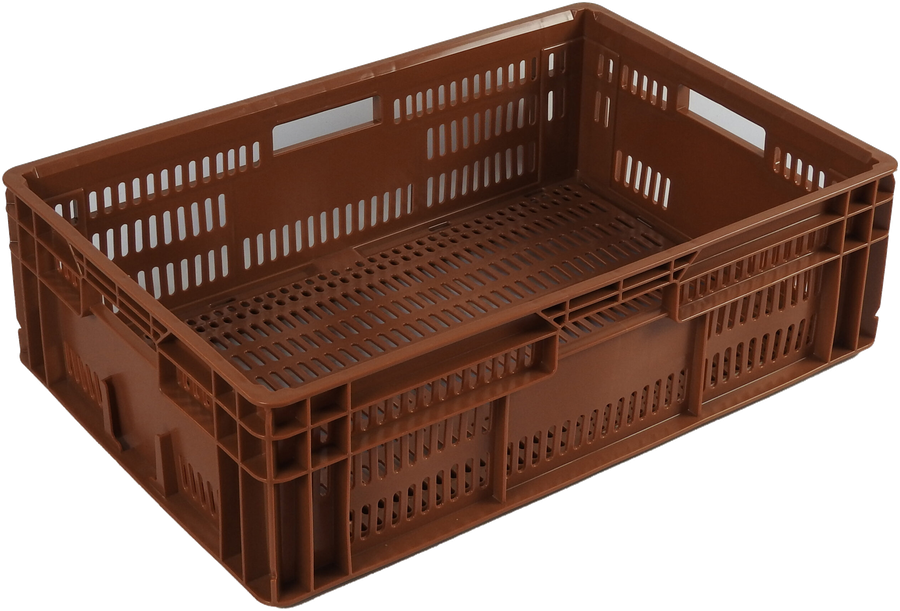 Stackable Harvest Crate SH7, photographed on its own