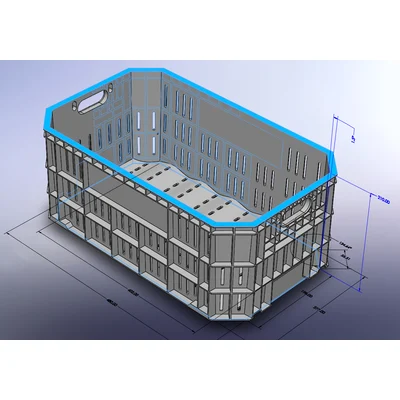 Large Hands-free Crate