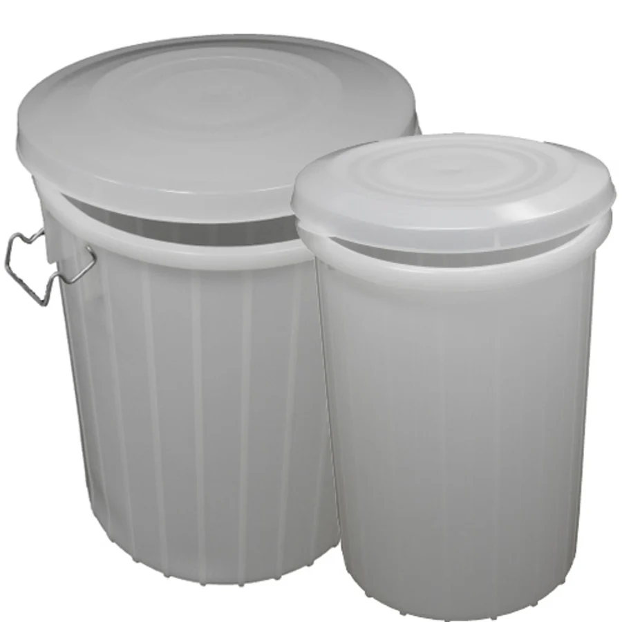 PAIL WITH LID - 10 & 20 gallon, Food grade linear low density polyethylene